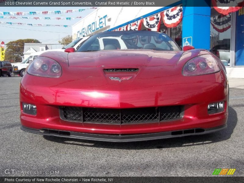Crystal Red Metallic / Ebony Black 2010 Chevrolet Corvette Grand Sport Convertible