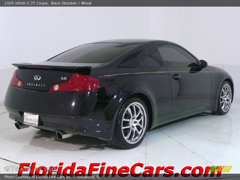 Black Obsidian / Wheat 2005 Infiniti G 35 Coupe