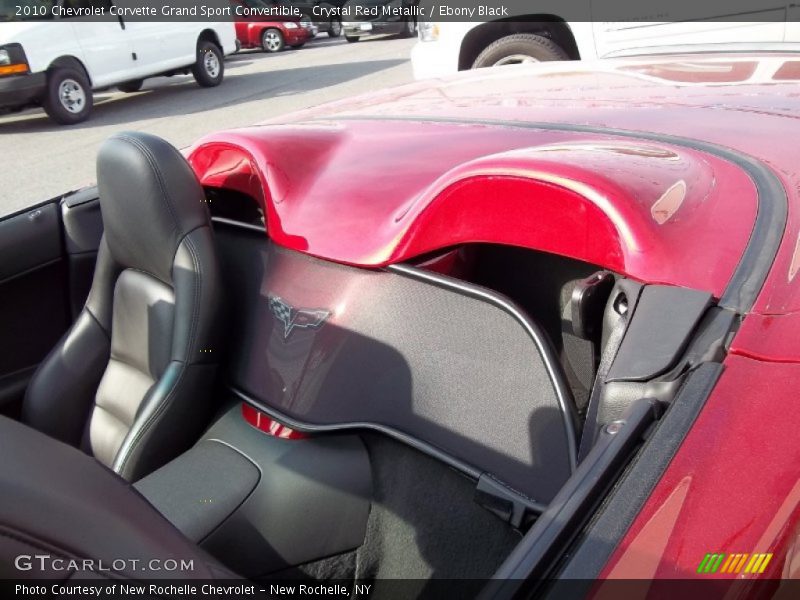  2010 Corvette Grand Sport Convertible Ebony Black Interior