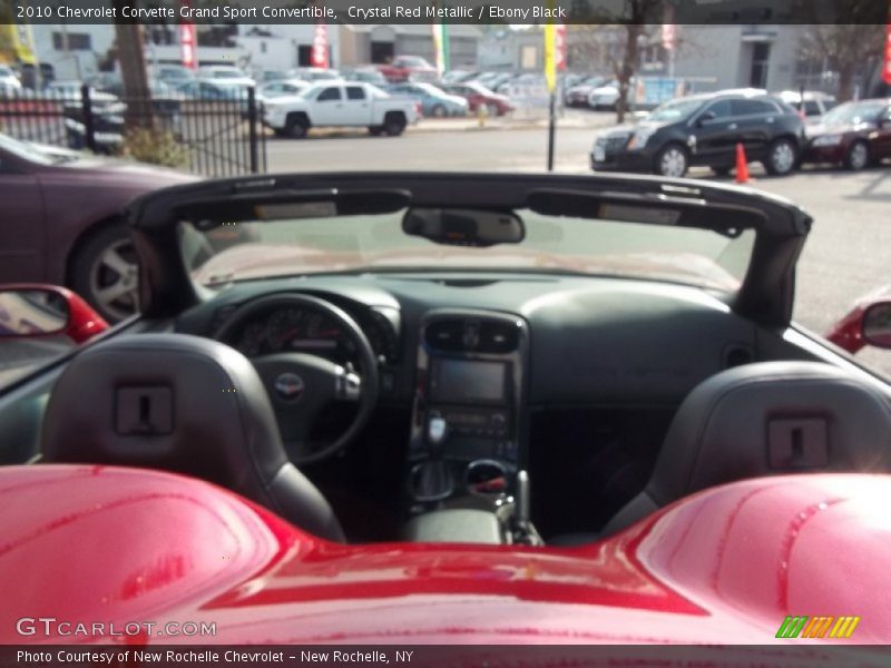 Crystal Red Metallic / Ebony Black 2010 Chevrolet Corvette Grand Sport Convertible