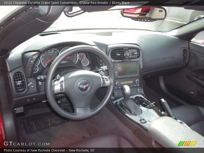 Dashboard of 2010 Corvette Grand Sport Convertible