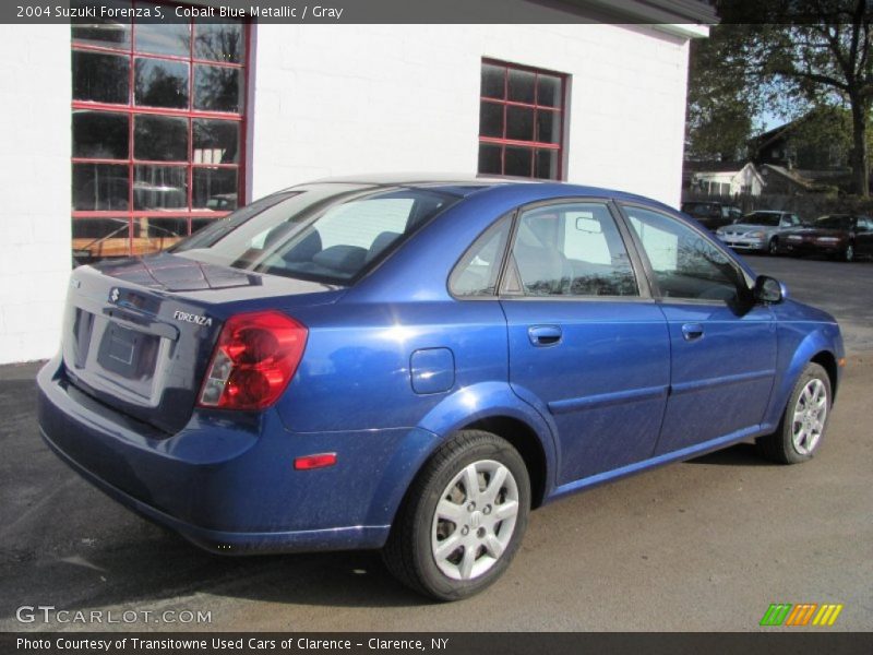 Cobalt Blue Metallic / Gray 2004 Suzuki Forenza S