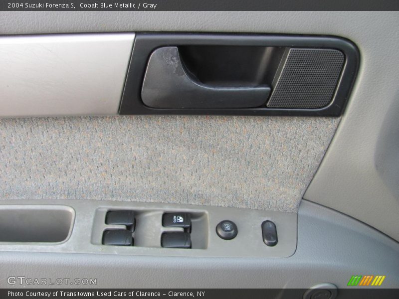 Cobalt Blue Metallic / Gray 2004 Suzuki Forenza S
