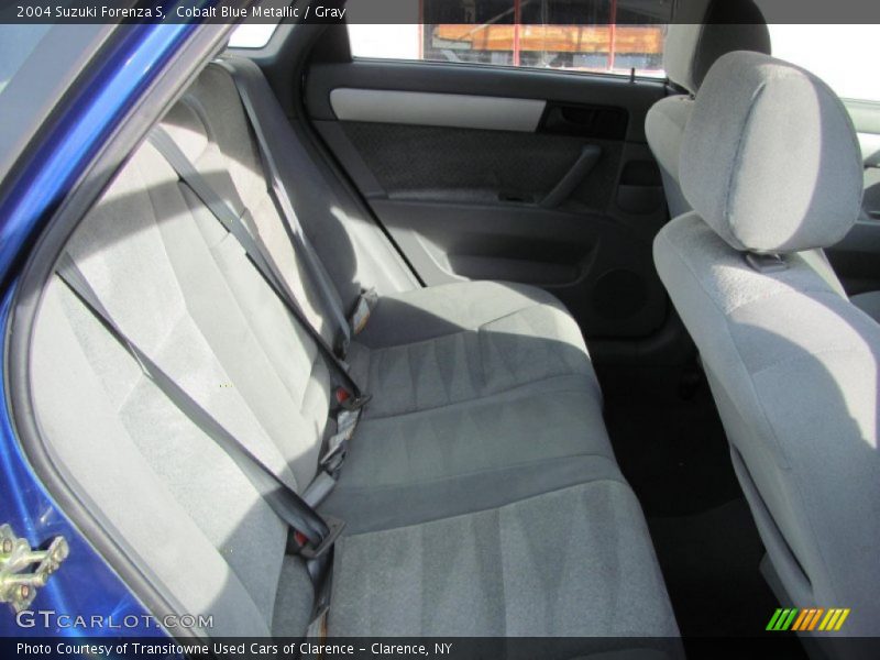 Cobalt Blue Metallic / Gray 2004 Suzuki Forenza S