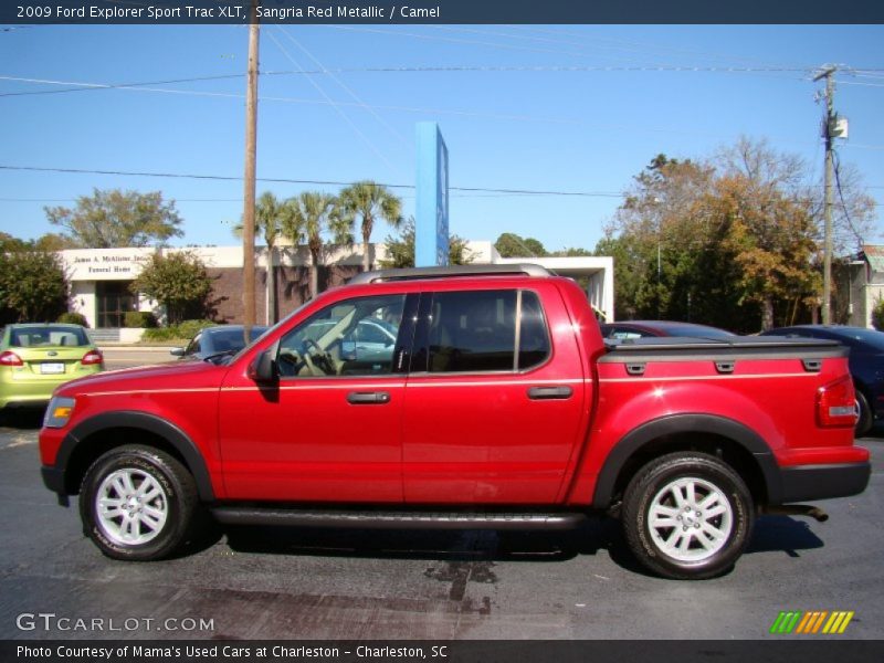  2009 Explorer Sport Trac XLT Sangria Red Metallic