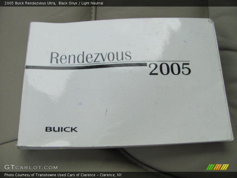 Books/Manuals of 2005 Rendezvous Ultra