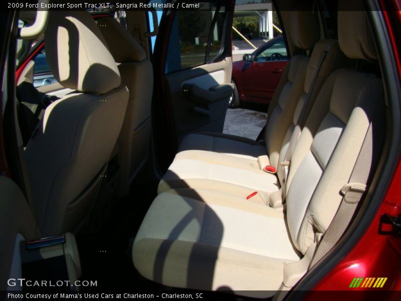 Sangria Red Metallic / Camel 2009 Ford Explorer Sport Trac XLT