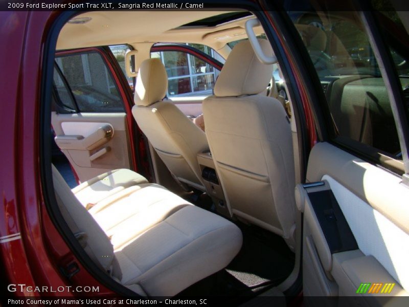 Sangria Red Metallic / Camel 2009 Ford Explorer Sport Trac XLT