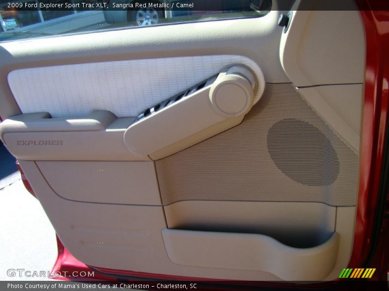 Sangria Red Metallic / Camel 2009 Ford Explorer Sport Trac XLT