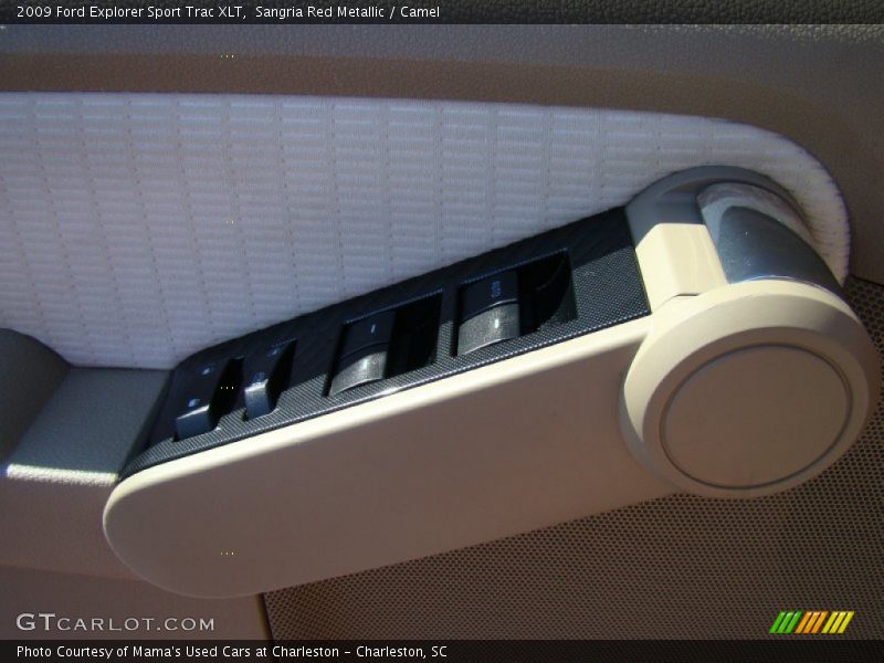 Sangria Red Metallic / Camel 2009 Ford Explorer Sport Trac XLT