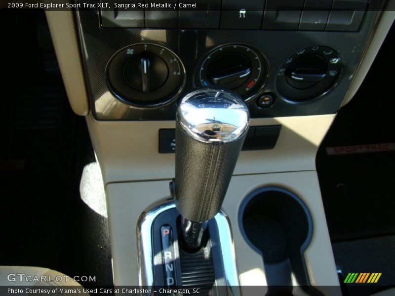 Sangria Red Metallic / Camel 2009 Ford Explorer Sport Trac XLT