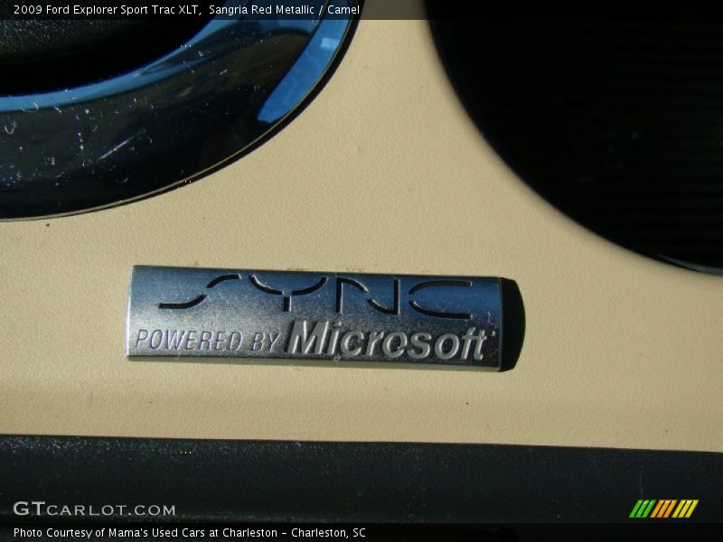 Sangria Red Metallic / Camel 2009 Ford Explorer Sport Trac XLT
