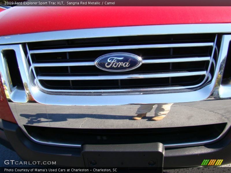 Sangria Red Metallic / Camel 2009 Ford Explorer Sport Trac XLT