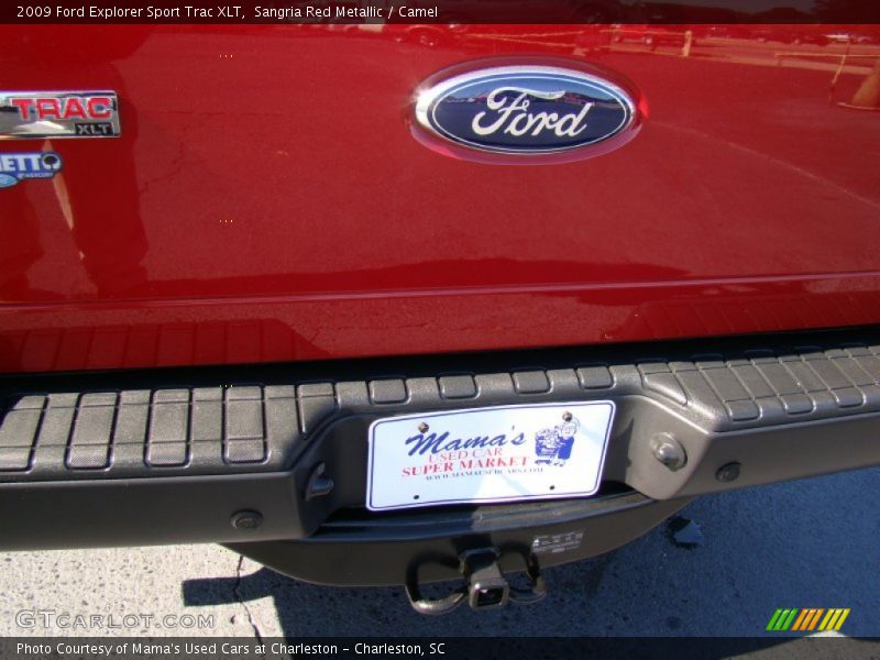 Sangria Red Metallic / Camel 2009 Ford Explorer Sport Trac XLT