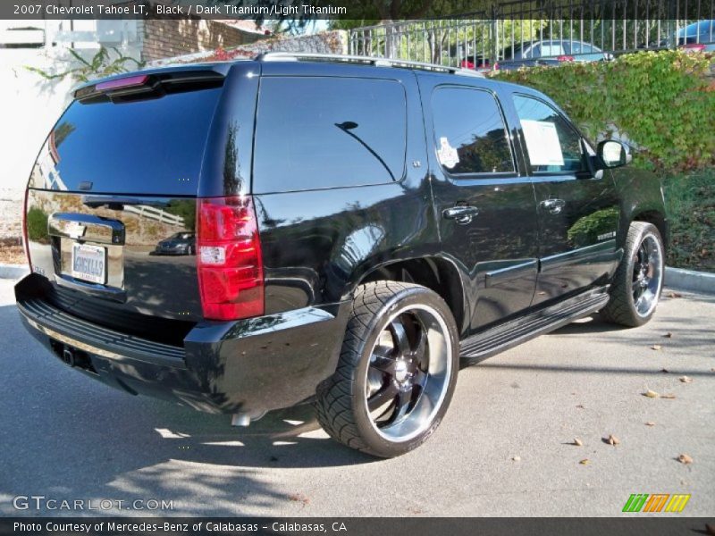 Black / Dark Titanium/Light Titanium 2007 Chevrolet Tahoe LT