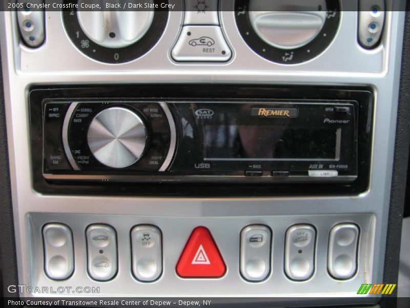 Black / Dark Slate Grey 2005 Chrysler Crossfire Coupe