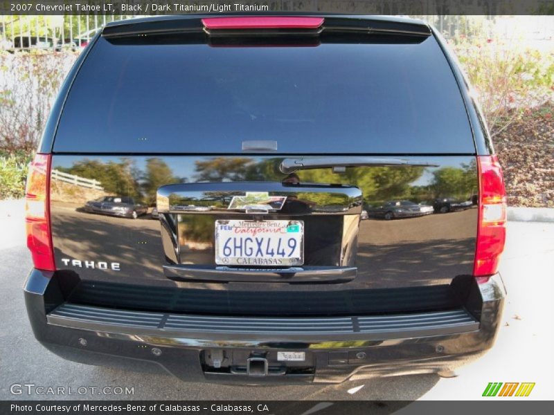Black / Dark Titanium/Light Titanium 2007 Chevrolet Tahoe LT