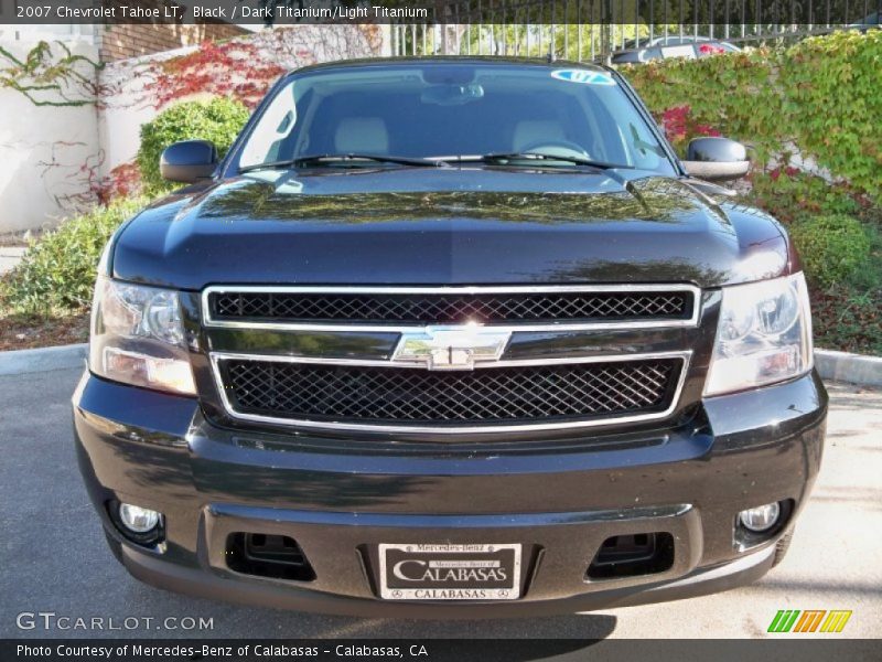 Black / Dark Titanium/Light Titanium 2007 Chevrolet Tahoe LT