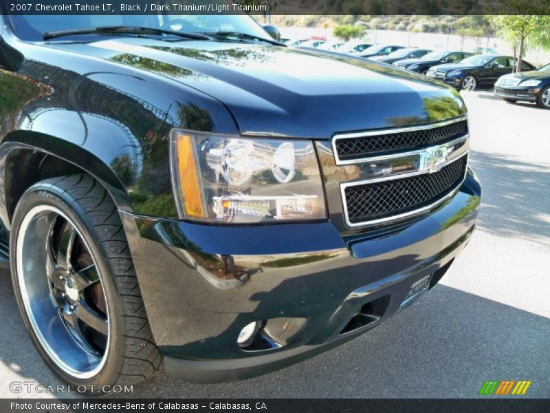 Black / Dark Titanium/Light Titanium 2007 Chevrolet Tahoe LT