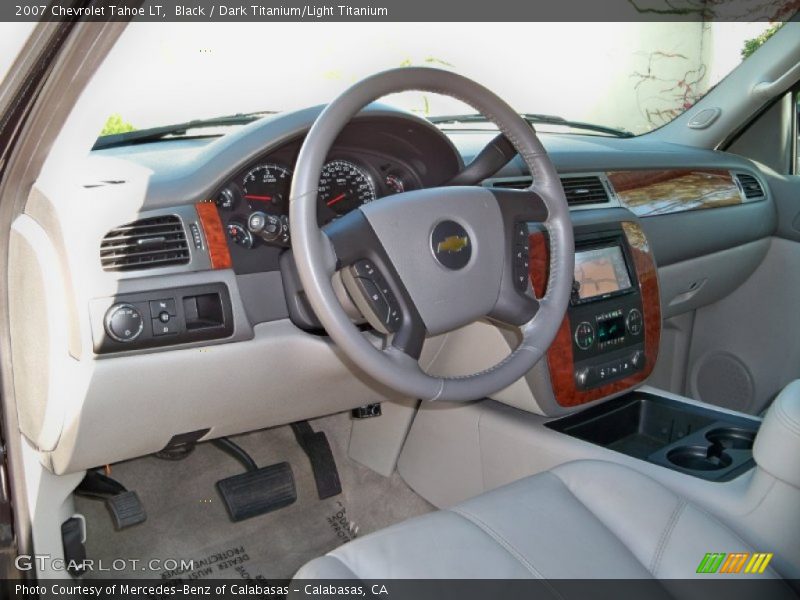 Black / Dark Titanium/Light Titanium 2007 Chevrolet Tahoe LT