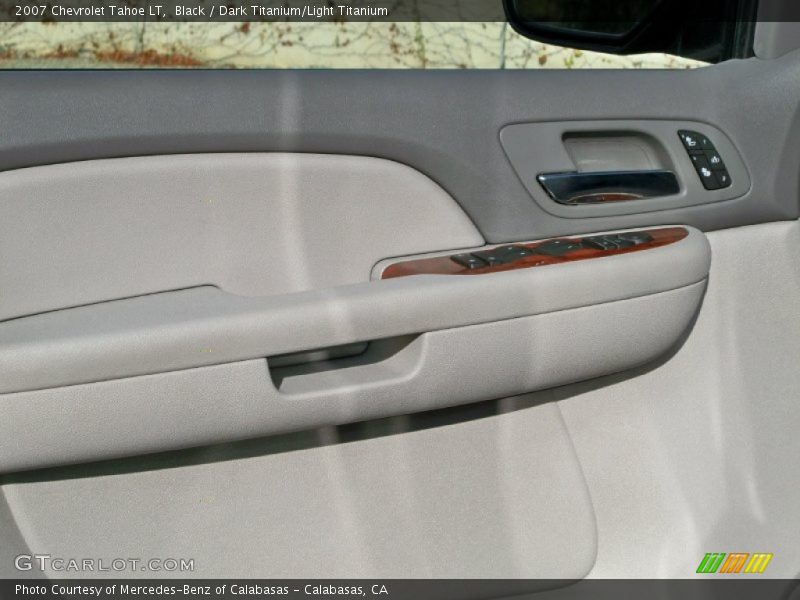 Black / Dark Titanium/Light Titanium 2007 Chevrolet Tahoe LT