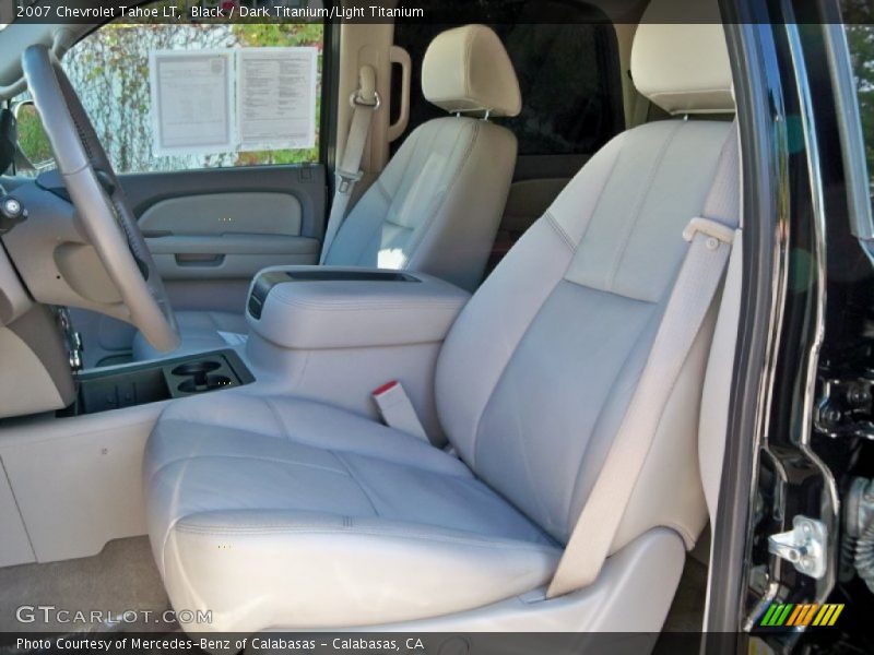 Black / Dark Titanium/Light Titanium 2007 Chevrolet Tahoe LT