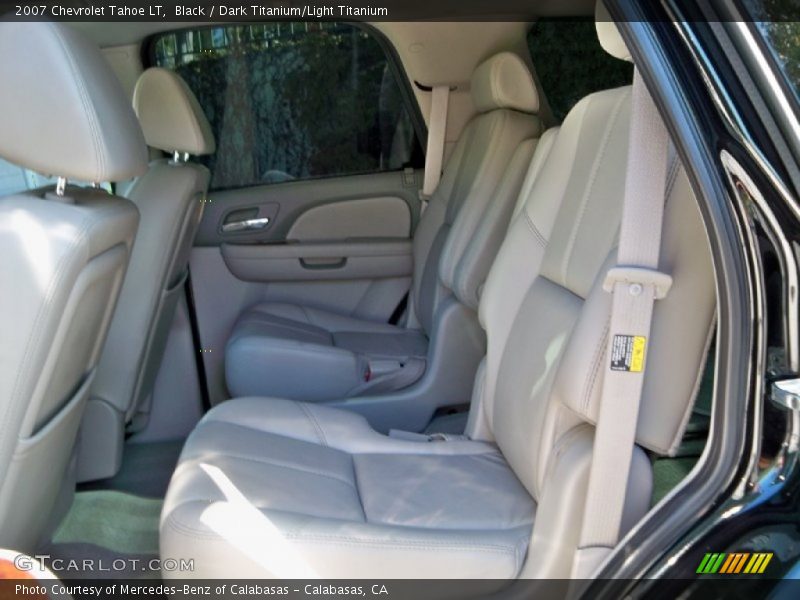 Black / Dark Titanium/Light Titanium 2007 Chevrolet Tahoe LT