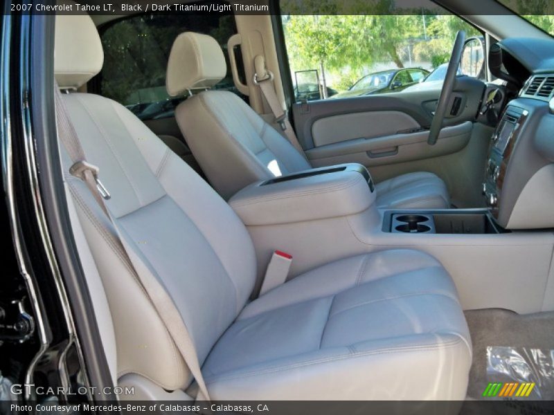 Black / Dark Titanium/Light Titanium 2007 Chevrolet Tahoe LT