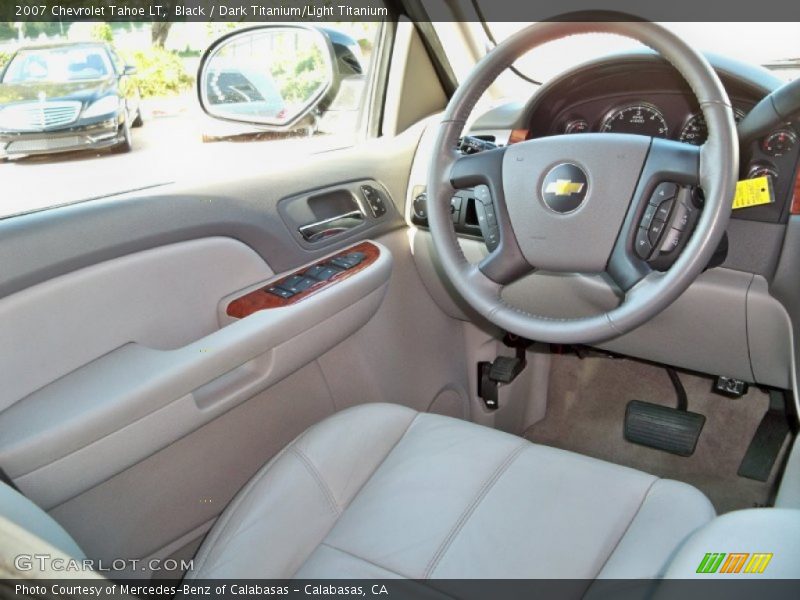 Black / Dark Titanium/Light Titanium 2007 Chevrolet Tahoe LT