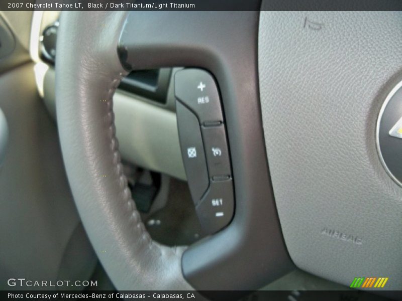 Black / Dark Titanium/Light Titanium 2007 Chevrolet Tahoe LT