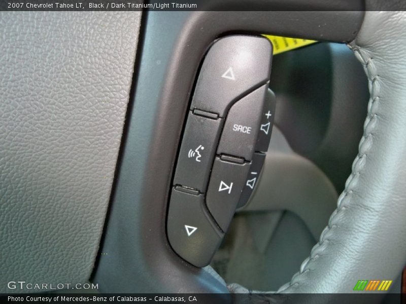 Black / Dark Titanium/Light Titanium 2007 Chevrolet Tahoe LT