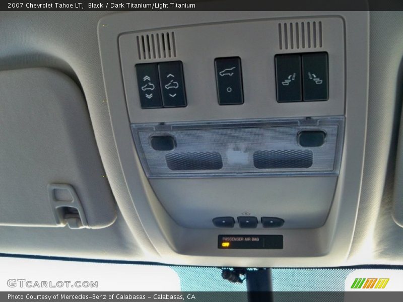 Black / Dark Titanium/Light Titanium 2007 Chevrolet Tahoe LT
