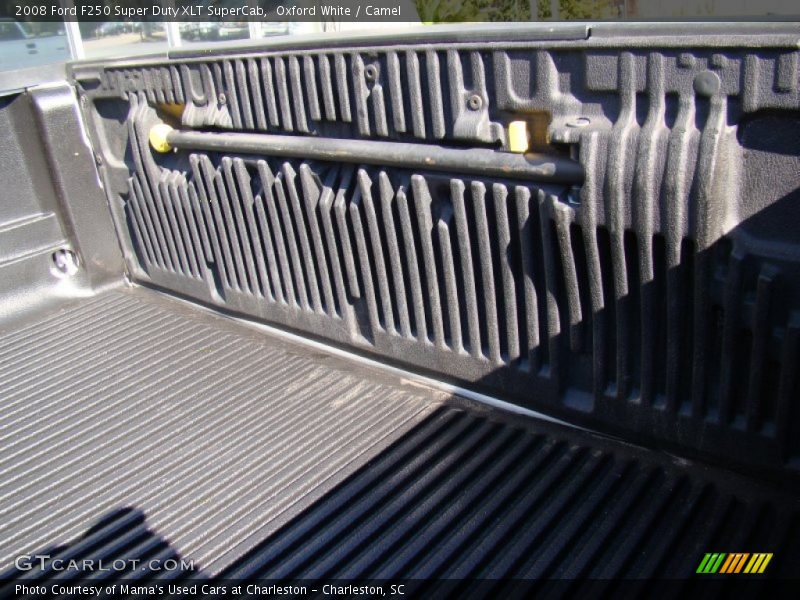 Oxford White / Camel 2008 Ford F250 Super Duty XLT SuperCab