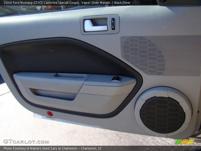 Vapor Silver Metallic / Black/Steel 2009 Ford Mustang GT/CS California Special Coupe