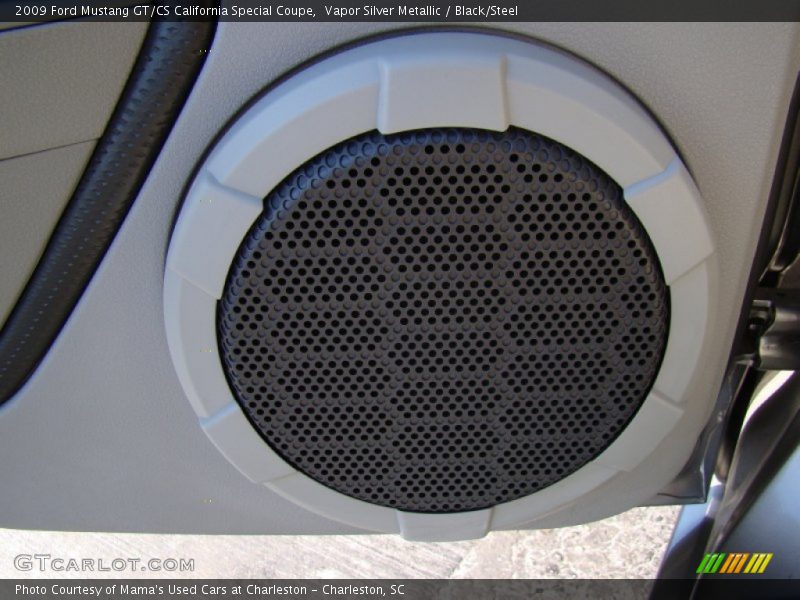 Vapor Silver Metallic / Black/Steel 2009 Ford Mustang GT/CS California Special Coupe