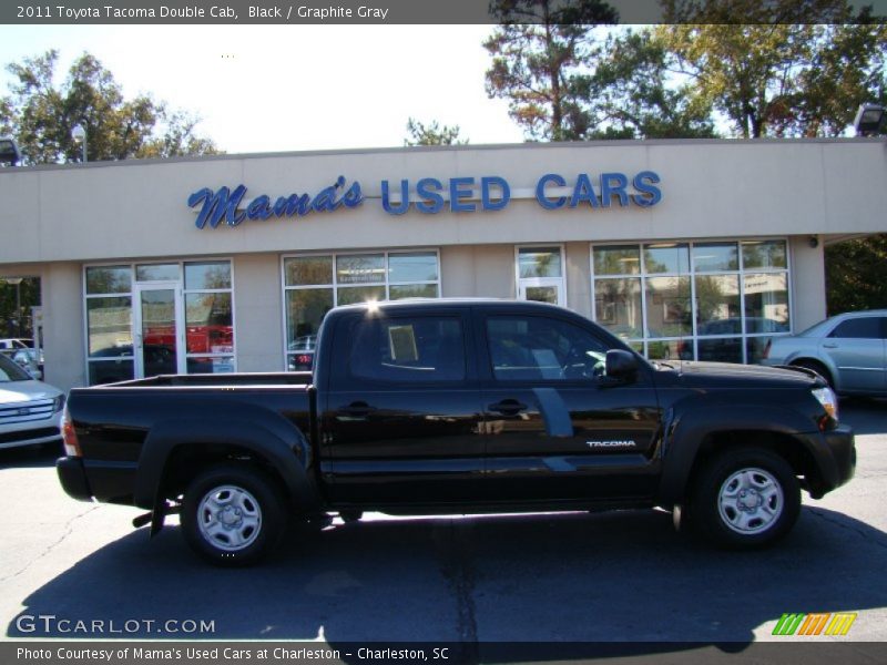 Black / Graphite Gray 2011 Toyota Tacoma Double Cab