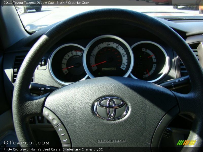 Black / Graphite Gray 2011 Toyota Tacoma Double Cab