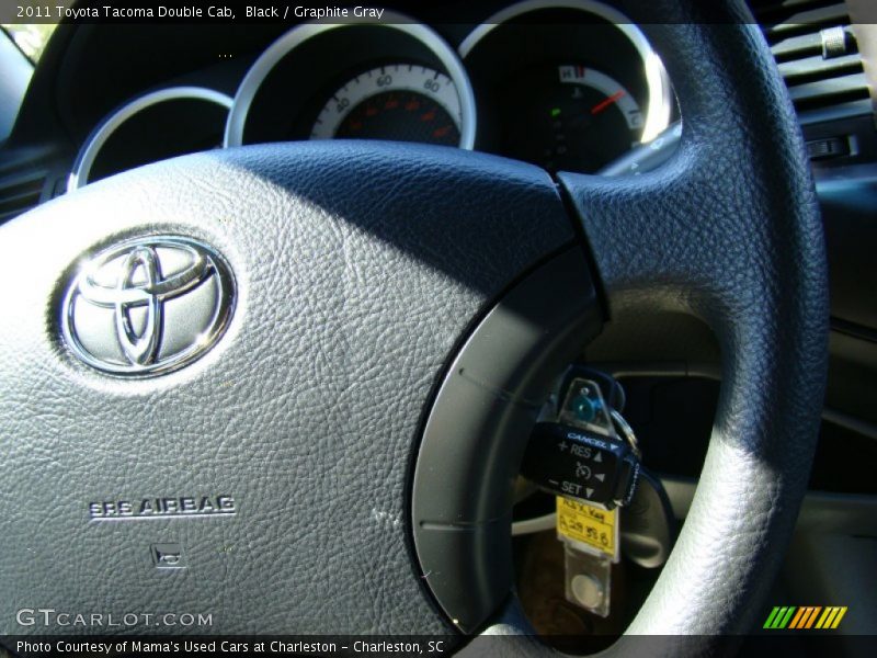 Black / Graphite Gray 2011 Toyota Tacoma Double Cab