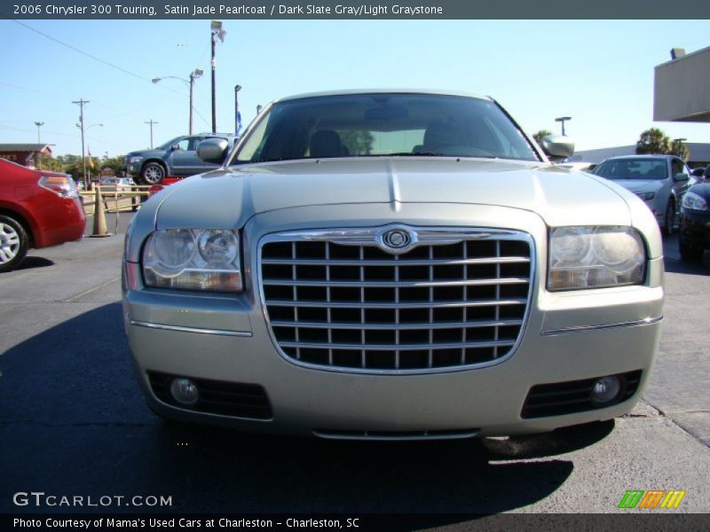 Satin Jade Pearlcoat / Dark Slate Gray/Light Graystone 2006 Chrysler 300 Touring