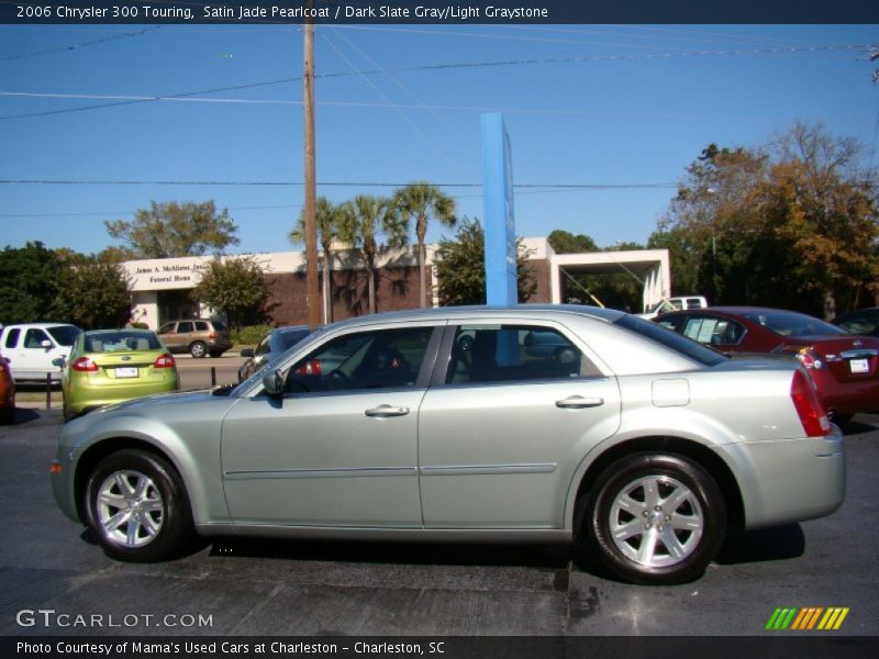 Satin Jade Pearlcoat / Dark Slate Gray/Light Graystone 2006 Chrysler 300 Touring