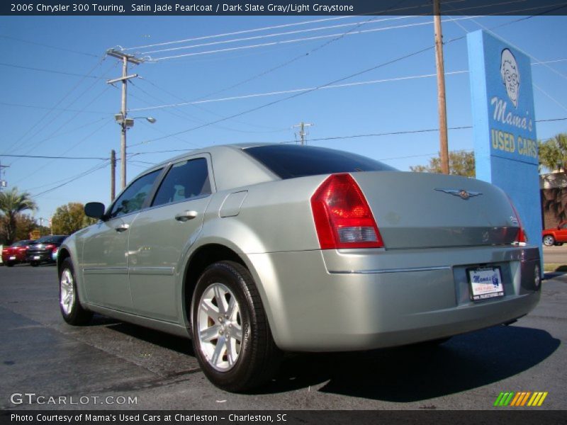 Satin Jade Pearlcoat / Dark Slate Gray/Light Graystone 2006 Chrysler 300 Touring