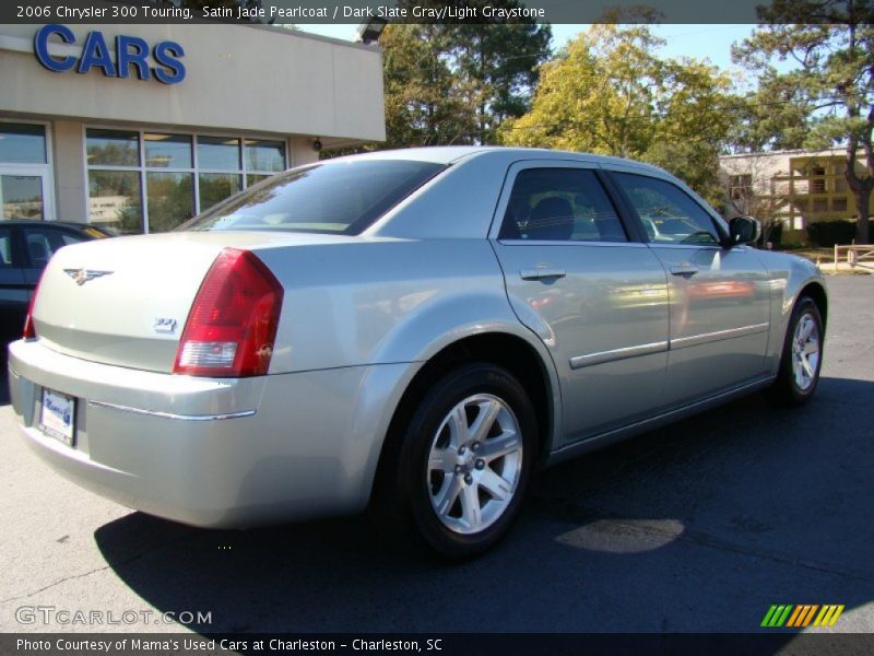 Satin Jade Pearlcoat / Dark Slate Gray/Light Graystone 2006 Chrysler 300 Touring
