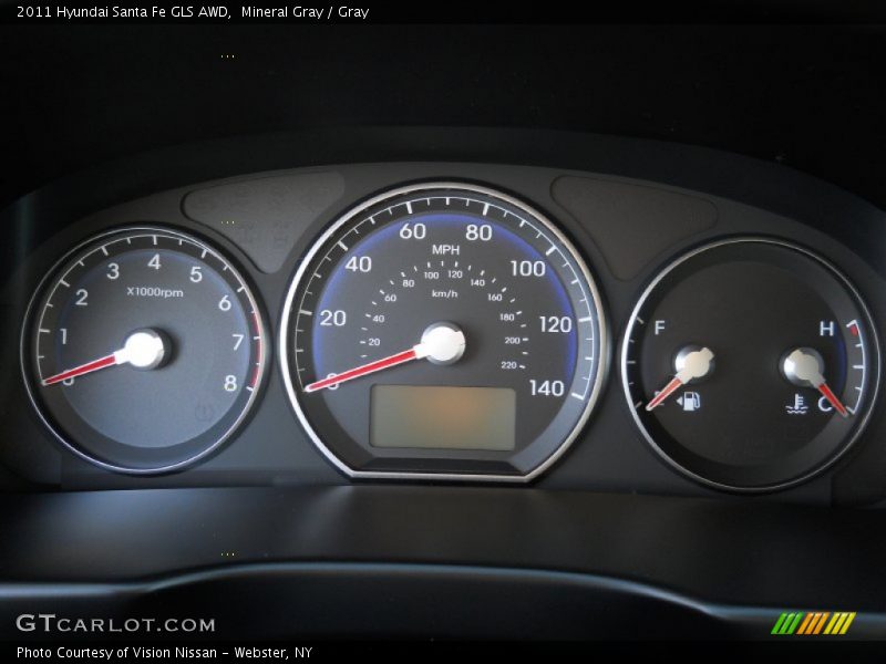  2011 Santa Fe GLS AWD GLS AWD Gauges