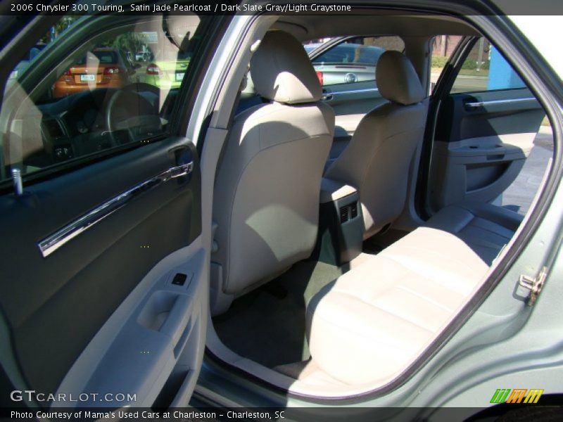 Satin Jade Pearlcoat / Dark Slate Gray/Light Graystone 2006 Chrysler 300 Touring