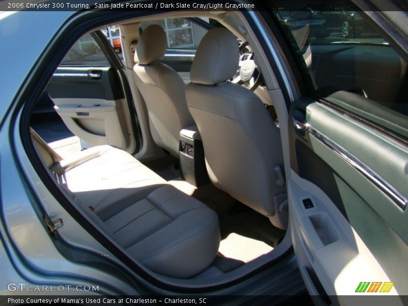 Satin Jade Pearlcoat / Dark Slate Gray/Light Graystone 2006 Chrysler 300 Touring