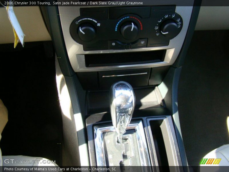 Satin Jade Pearlcoat / Dark Slate Gray/Light Graystone 2006 Chrysler 300 Touring