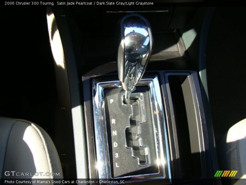 Satin Jade Pearlcoat / Dark Slate Gray/Light Graystone 2006 Chrysler 300 Touring