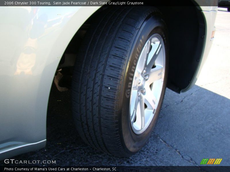 Satin Jade Pearlcoat / Dark Slate Gray/Light Graystone 2006 Chrysler 300 Touring