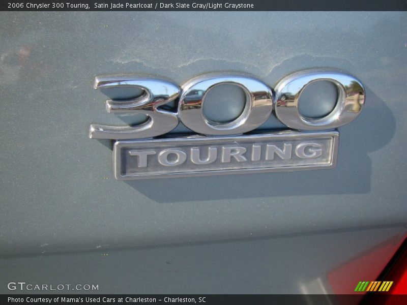 Satin Jade Pearlcoat / Dark Slate Gray/Light Graystone 2006 Chrysler 300 Touring