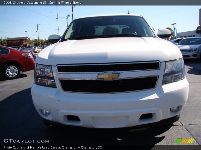 Summit White / Ebony 2008 Chevrolet Avalanche LT